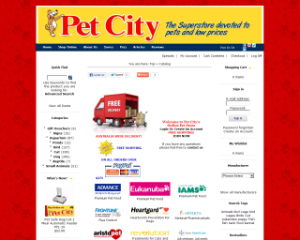 Pet City On-line Shopping Cart